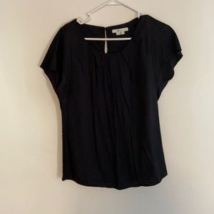 Black Boden Short-sleeve Blouse, US 10, UK 14